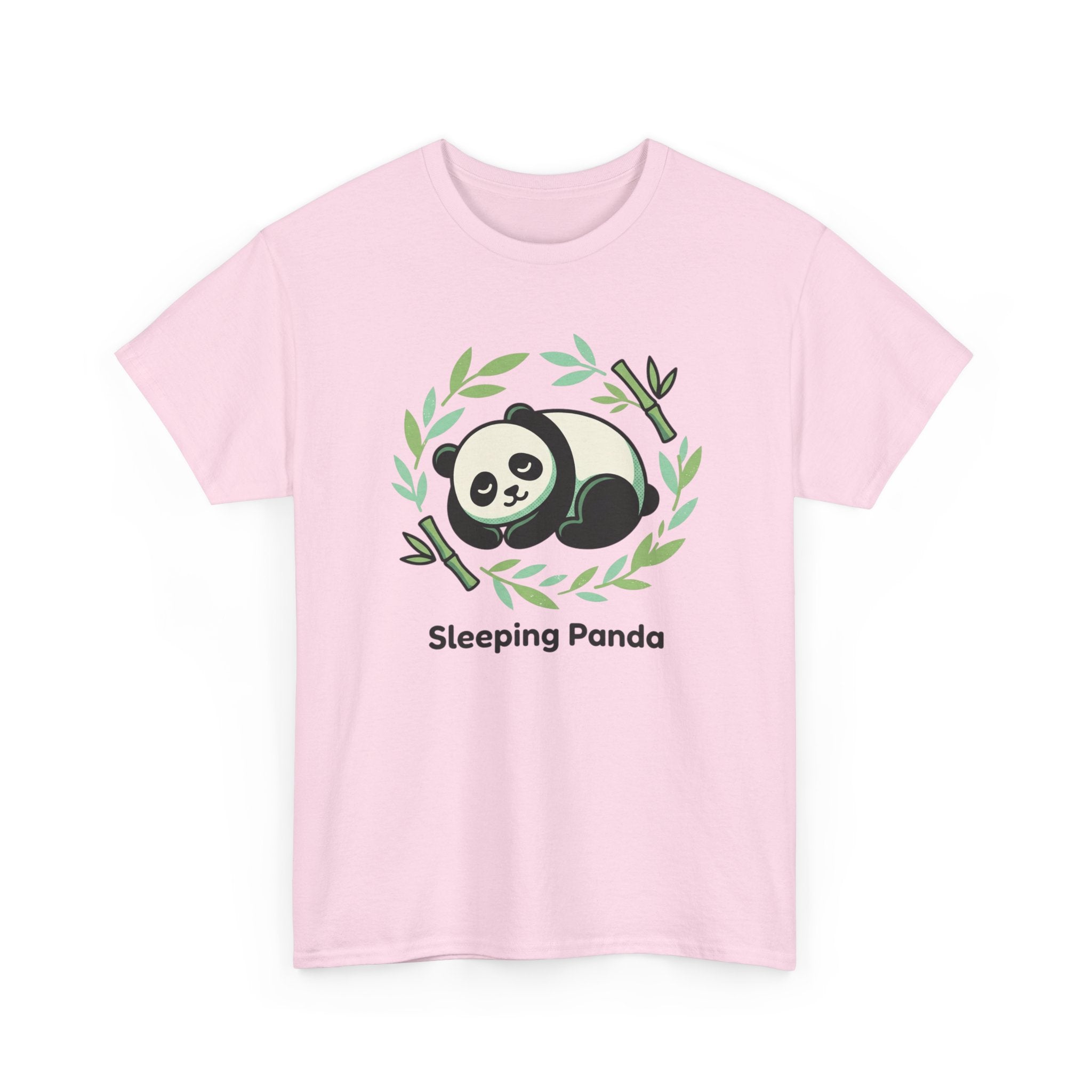 Sleeping Panda T-Shirt — Cute Bamboo Panda Tee