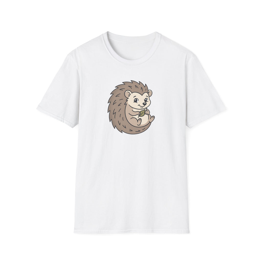 Hedgehog Cute Cartoon T-Shirt — Adorable Woodland Animal Tee