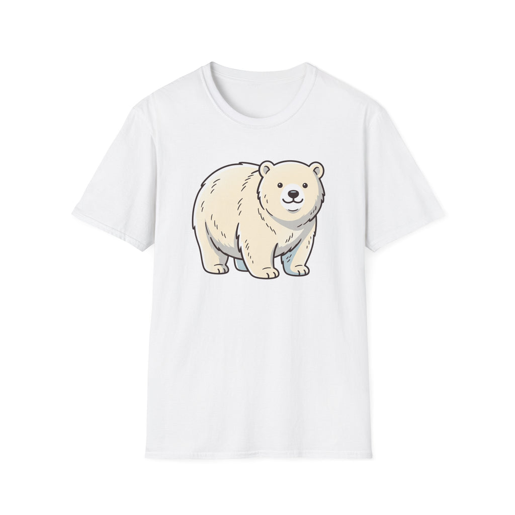 Cute Polar Bear Graphic T‑Shirt — Adorable Arctic Animal Tee