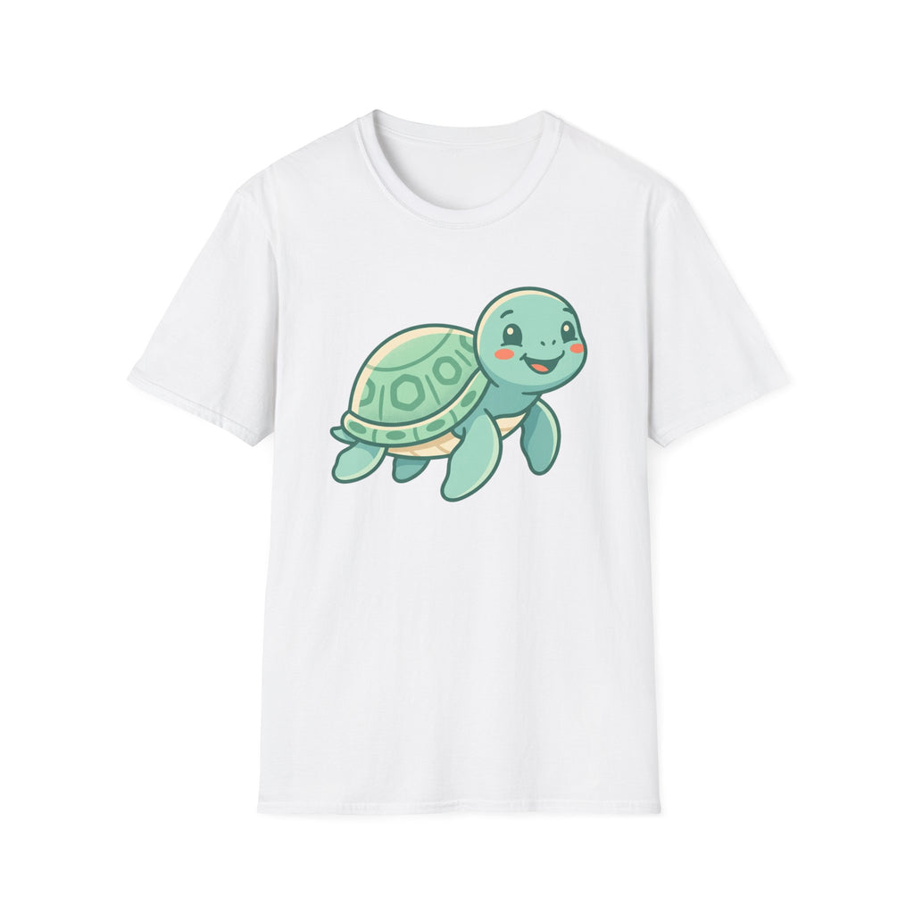 Cute Baby Turtle T-Shirt – Smiling Sea Turtle Graphic Tee for Kids & Turtle Lovers