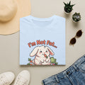 Cute Bunny T-Shirt – "I'm Not Fat... I'm Floofy" Funny Graphic Tee for Animal Lovers