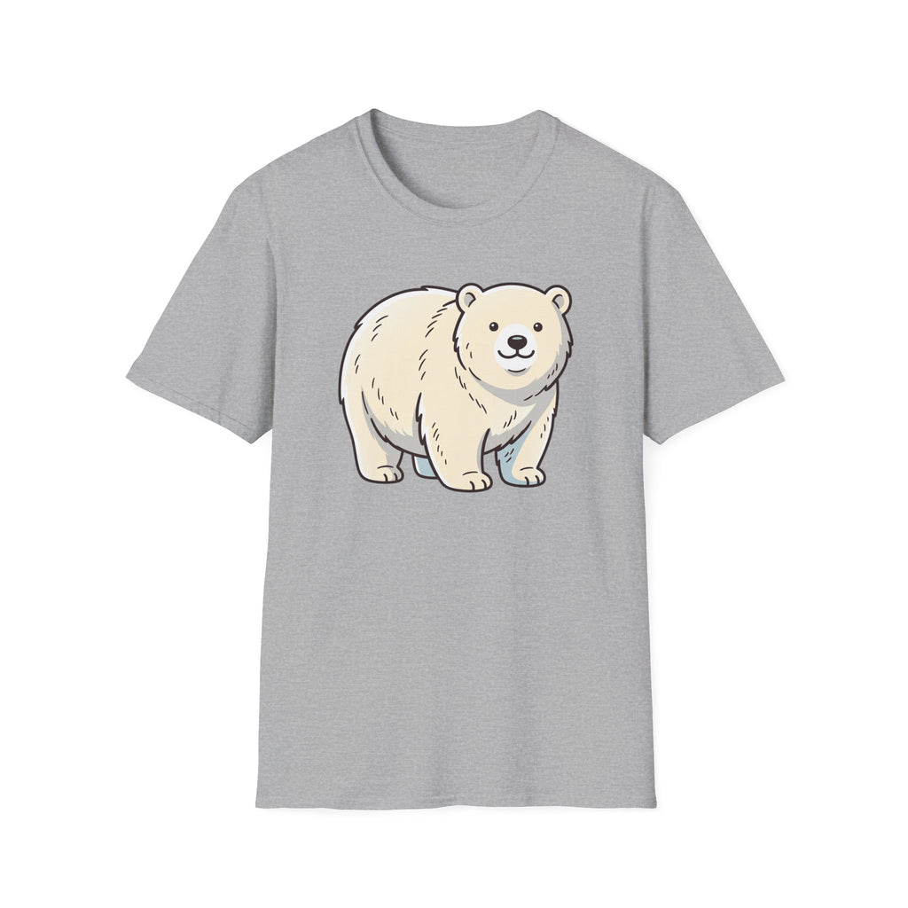 Cute Polar Bear Graphic T‑Shirt — Adorable Arctic Animal Tee