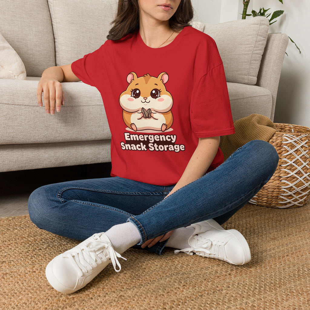 Hamster "Emergency Snack Storage" T-Shirt