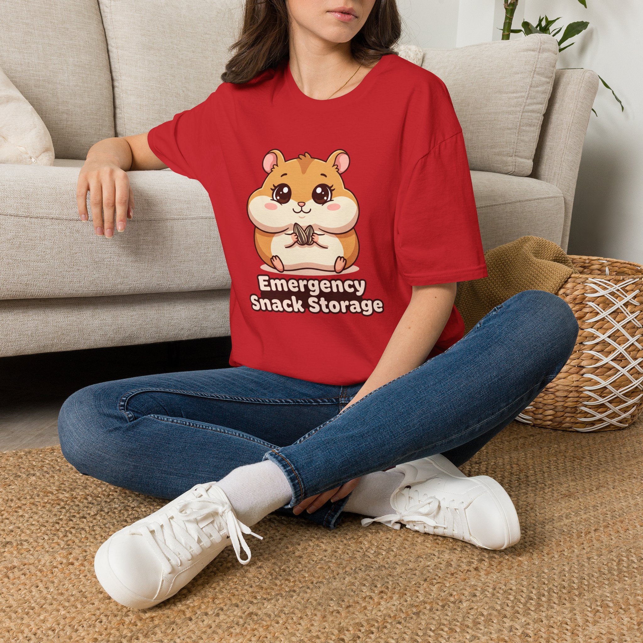 Hamster "Emergency Snack Storage" T-Shirt