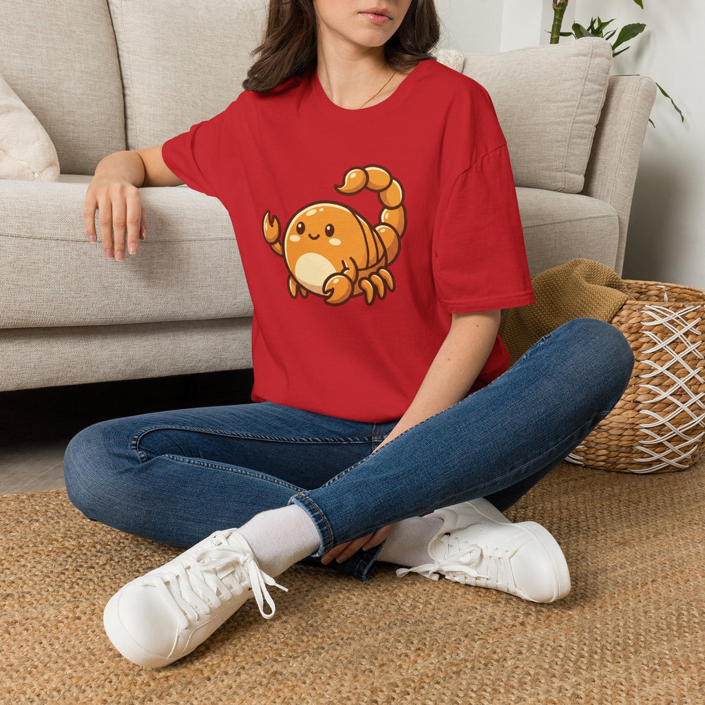 Cute Cartoon Scorpion T-Shirt — Kawaii Scorpion Tee