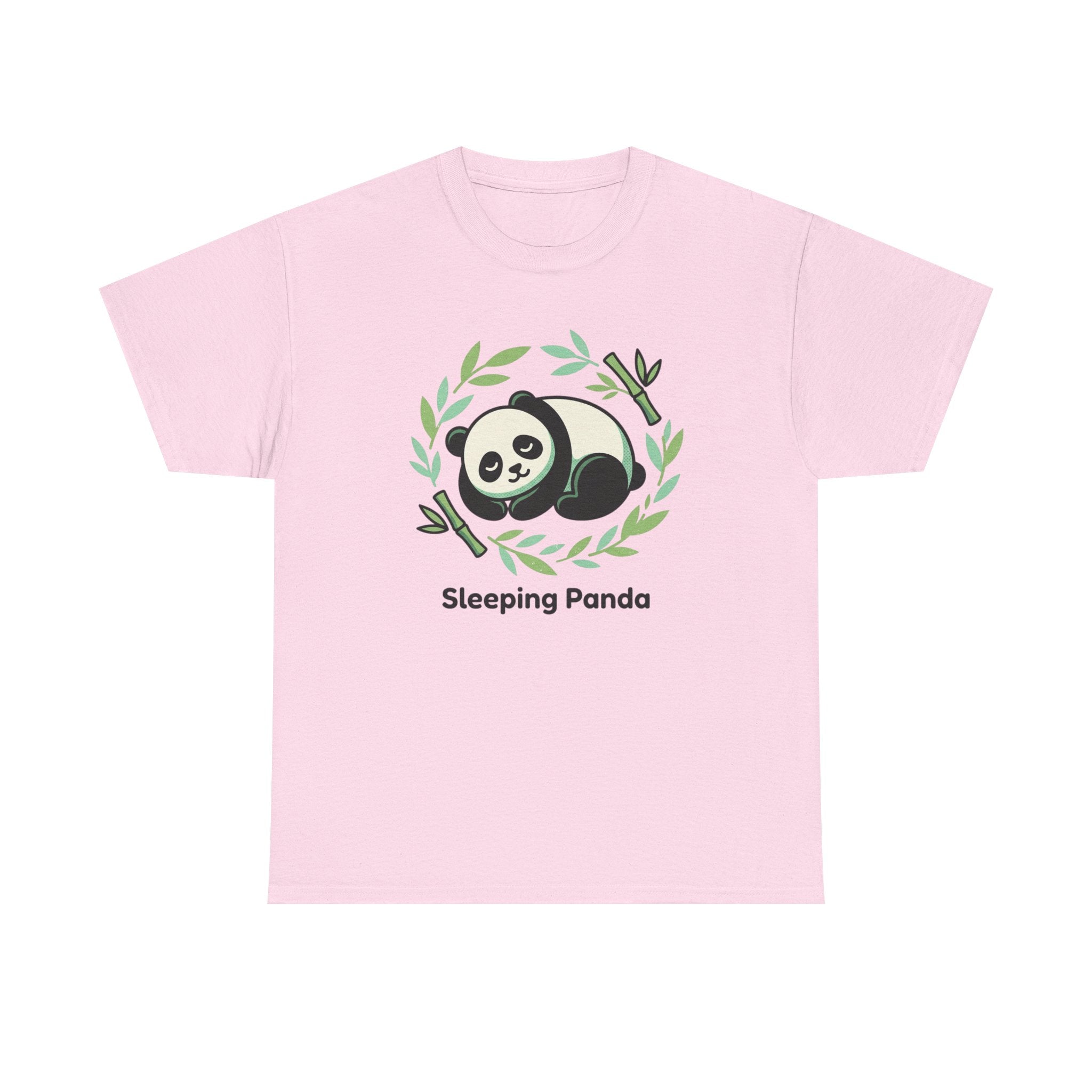 Sleeping Panda T-Shirt — Cute Bamboo Panda Tee