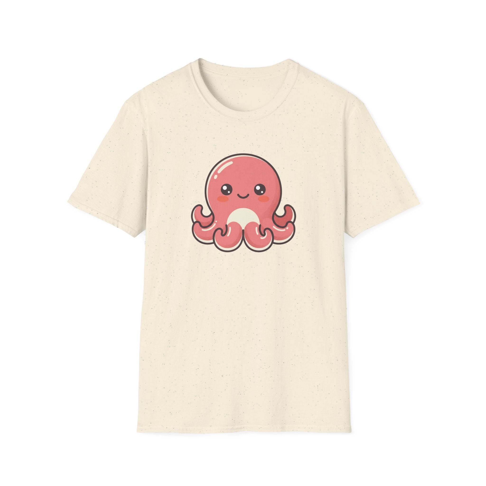 Cute Kawaii Octopus T-Shirt — Adorable Pink Sea Creature Tee