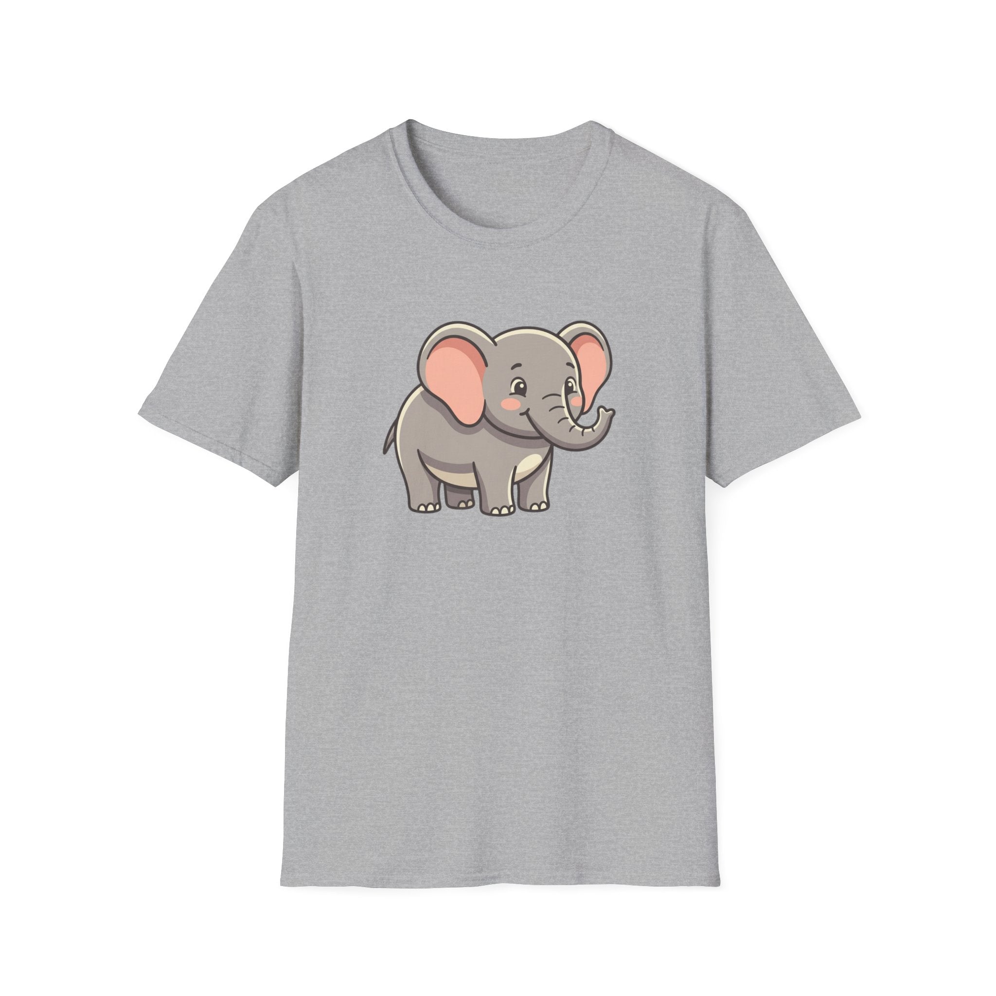 Cute Baby Elephant T-Shirt — Adorable Cartoon Graphic Tee for Kids & Animal Lovers