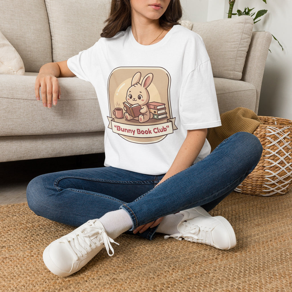 Bunny Book Club Unisex Softstyle T-Shirt