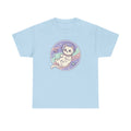 Space Cat Unisex Heavy Cotton Tee