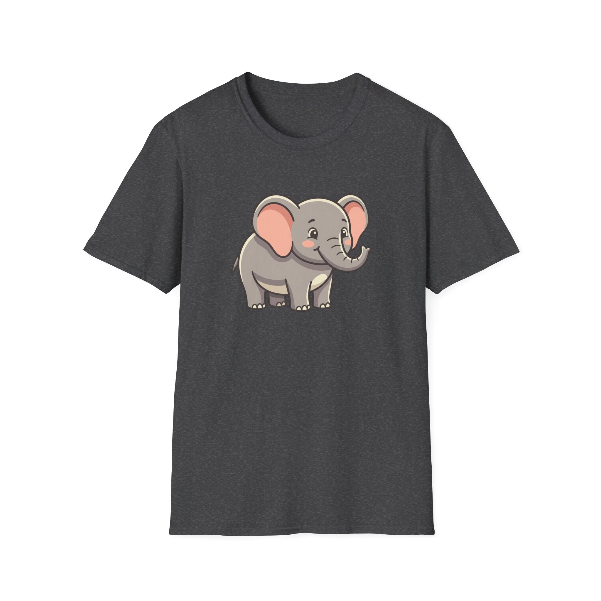 Cute Baby Elephant T-Shirt — Adorable Cartoon Graphic Tee for Kids & Animal Lovers
