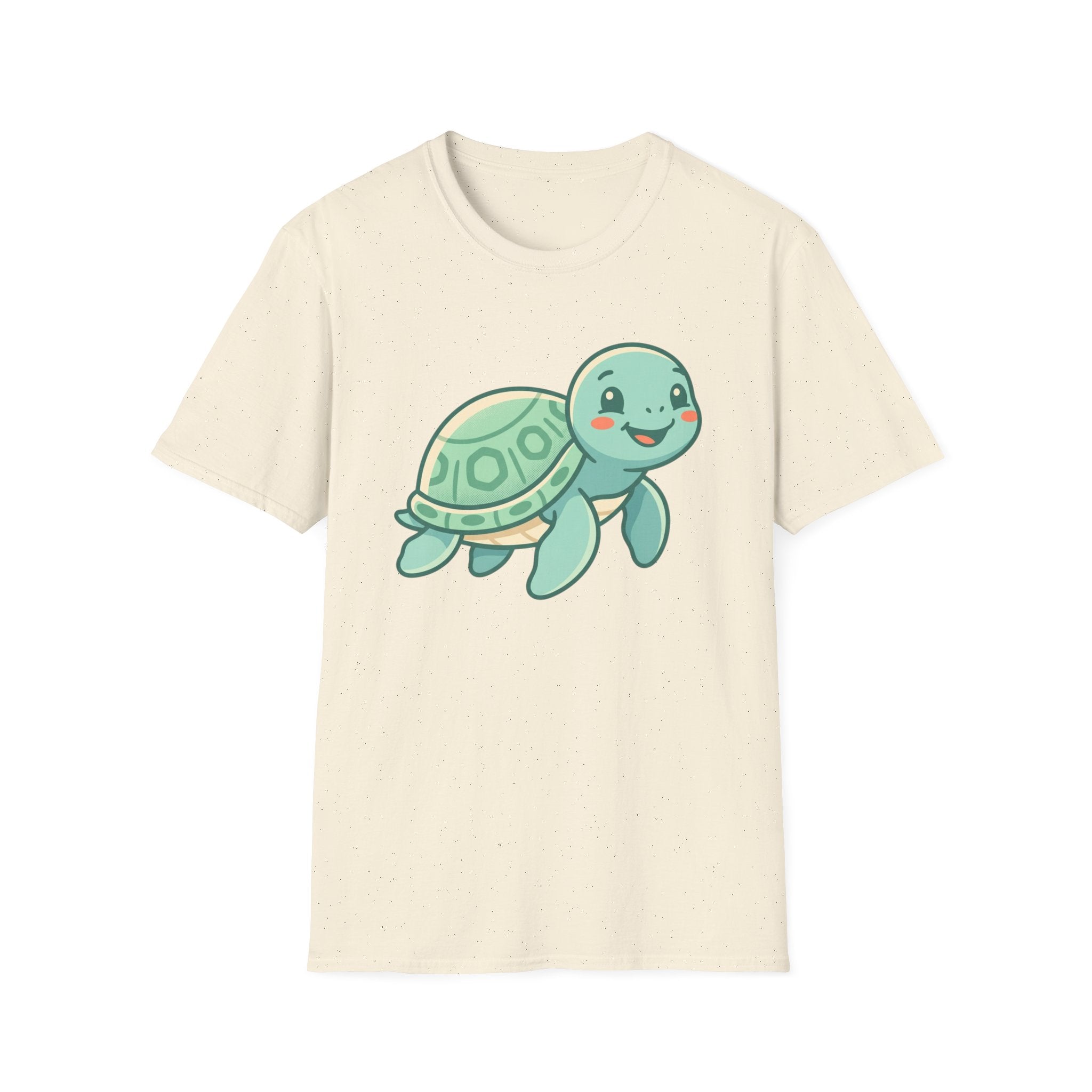 Cute Baby Turtle T-Shirt – Smiling Sea Turtle Graphic Tee for Kids & Turtle Lovers