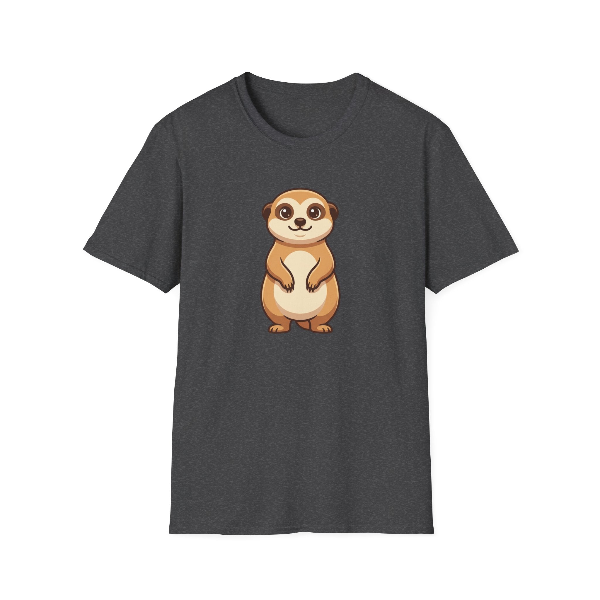 Meerkat Cute Cartoon T-Shirt — Adorable Wildlife Tee for Animal Lovers