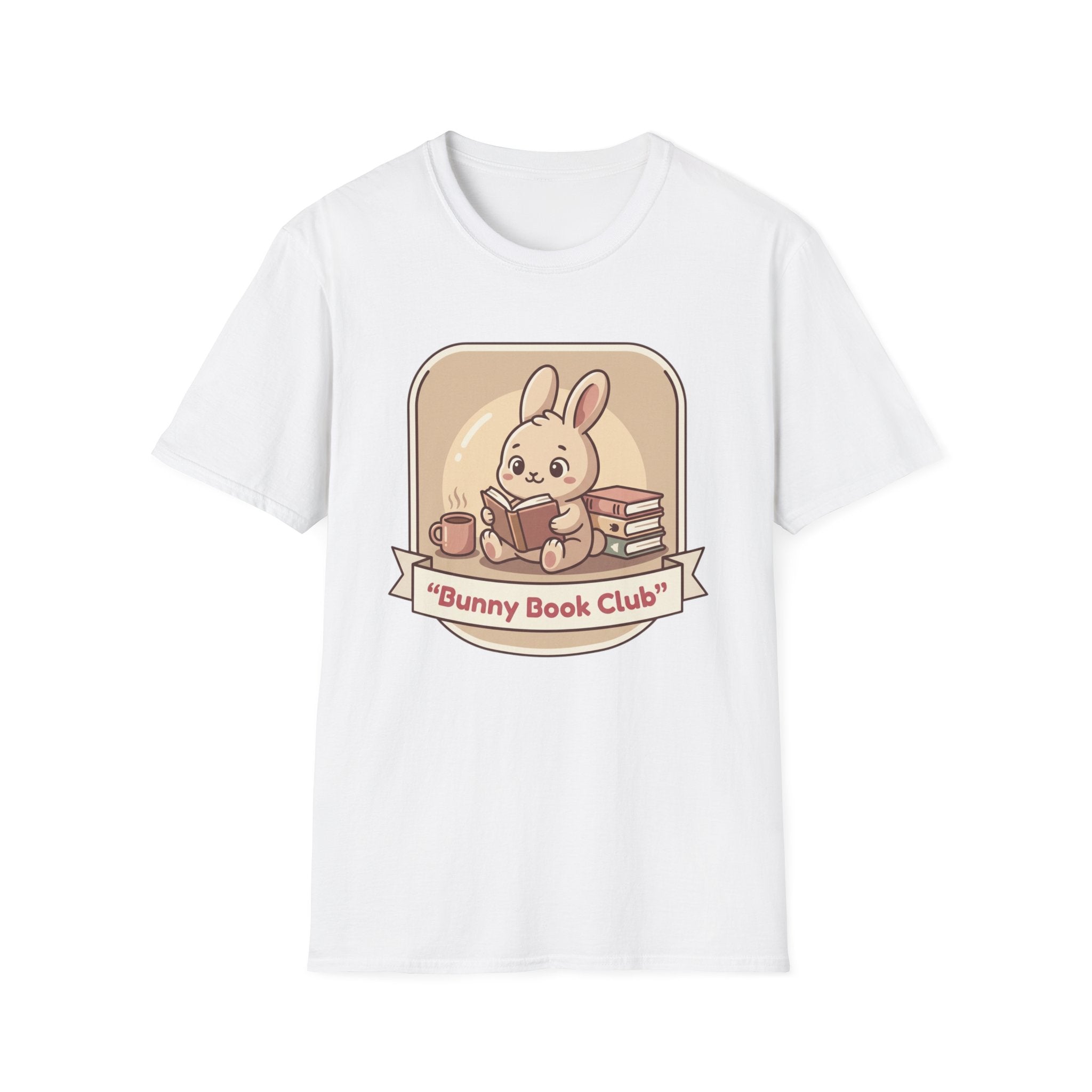 Bunny Book Club Unisex Softstyle T-Shirt