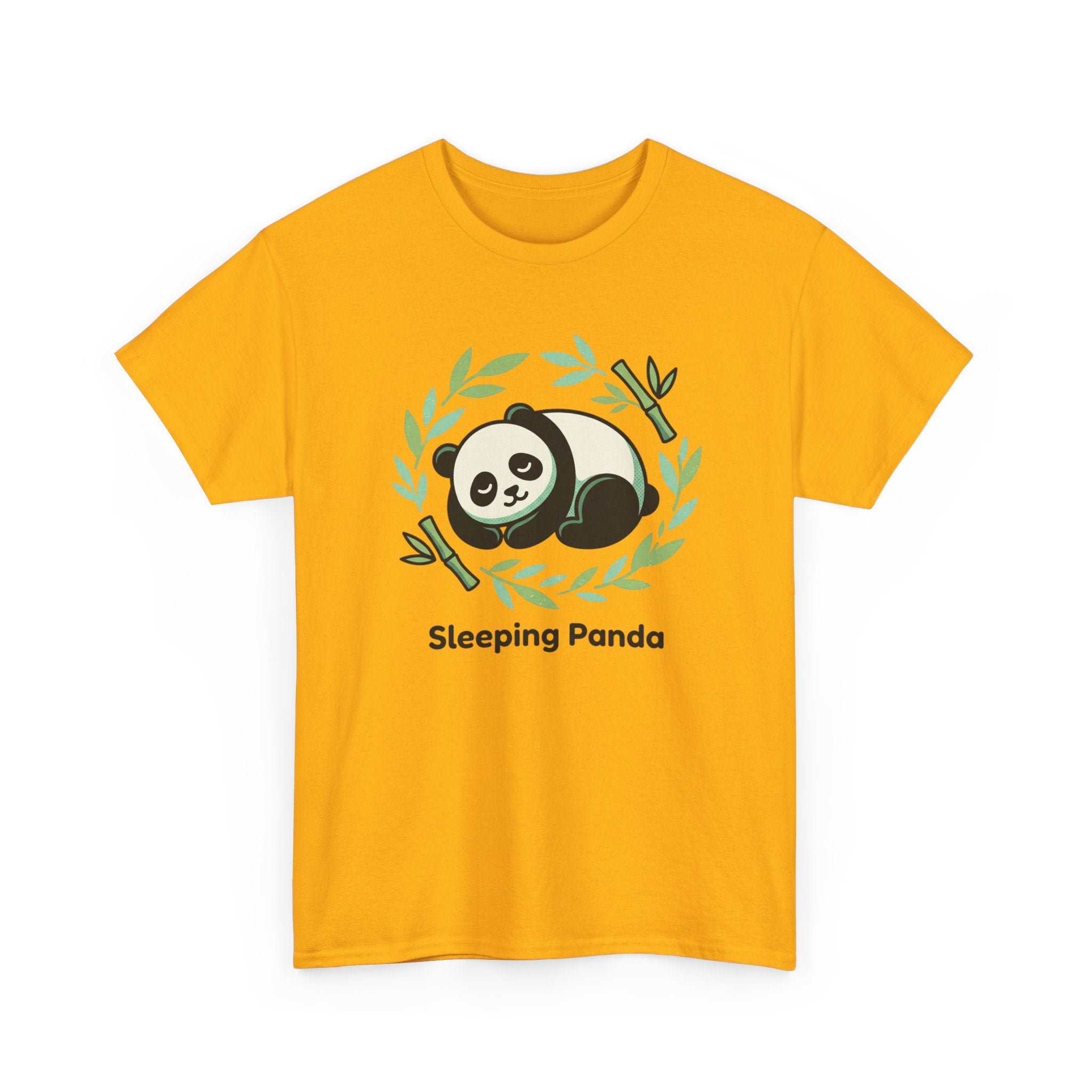 Sleeping Panda T-Shirt — Cute Bamboo Panda Tee