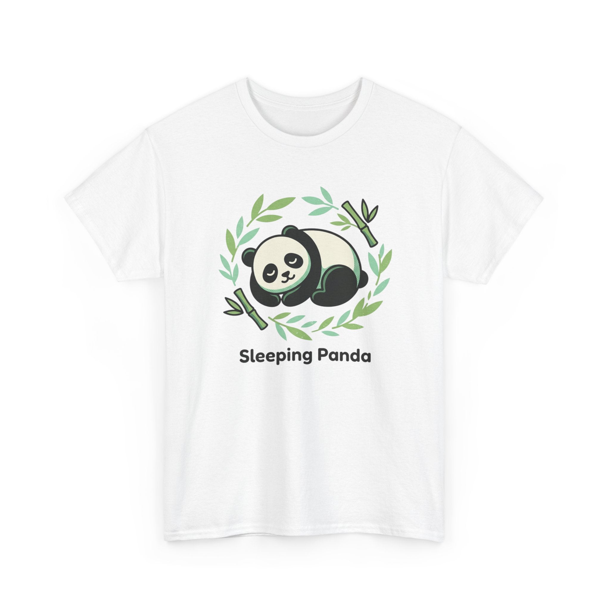 Sleeping Panda T-Shirt — Cute Bamboo Panda Tee