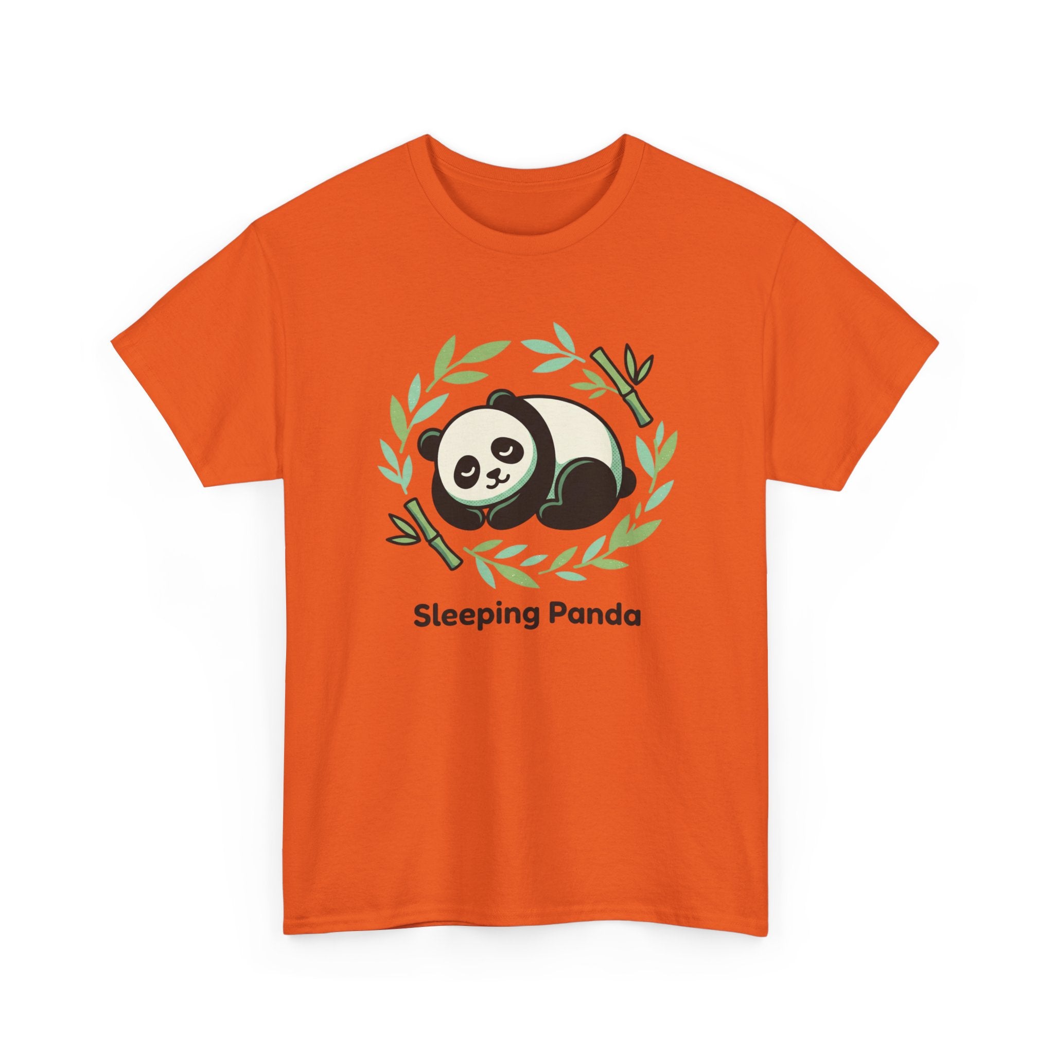 Sleeping Panda T-Shirt — Cute Bamboo Panda Tee