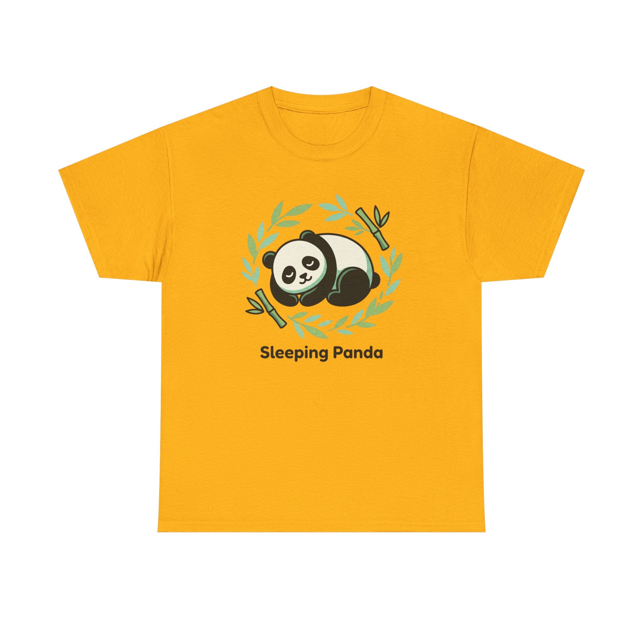 Sleeping Panda T-Shirt — Cute Bamboo Panda Tee