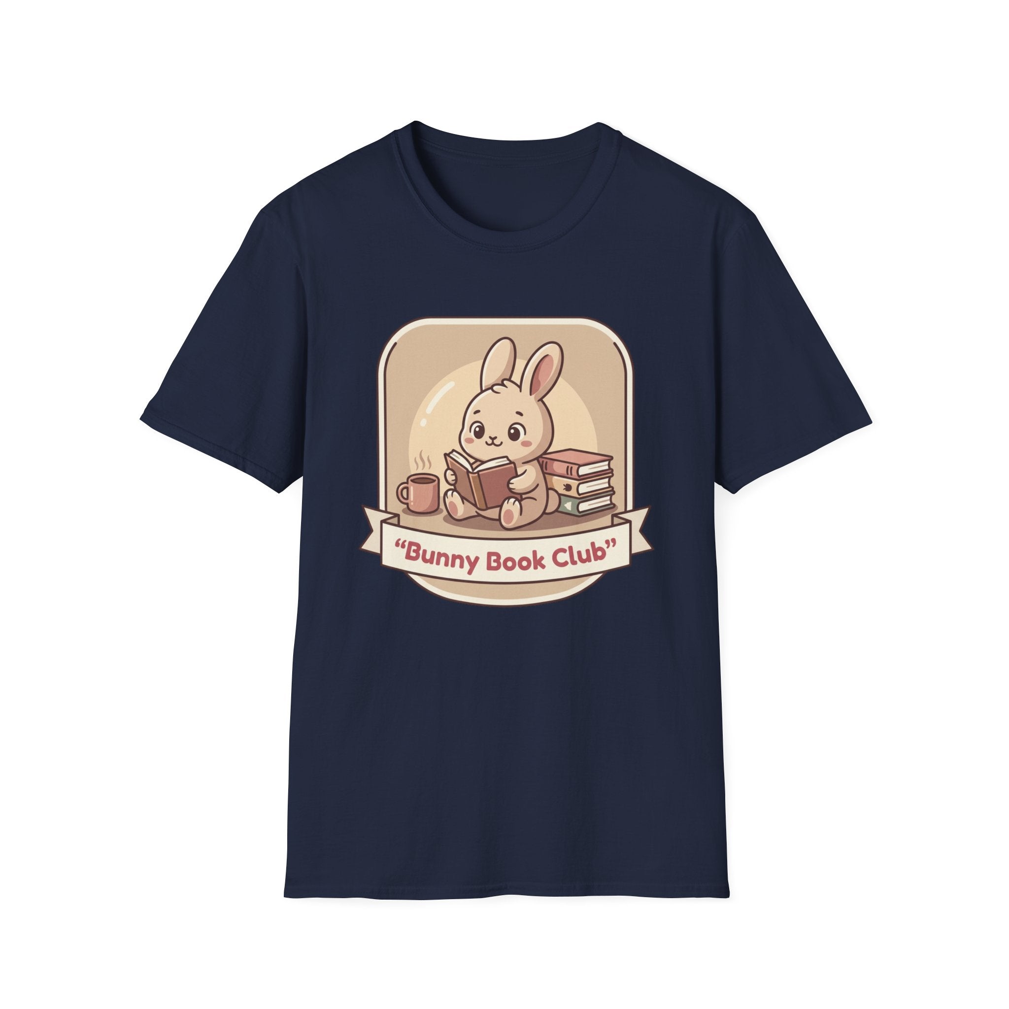 Bunny Book Club Unisex Softstyle T-Shirt