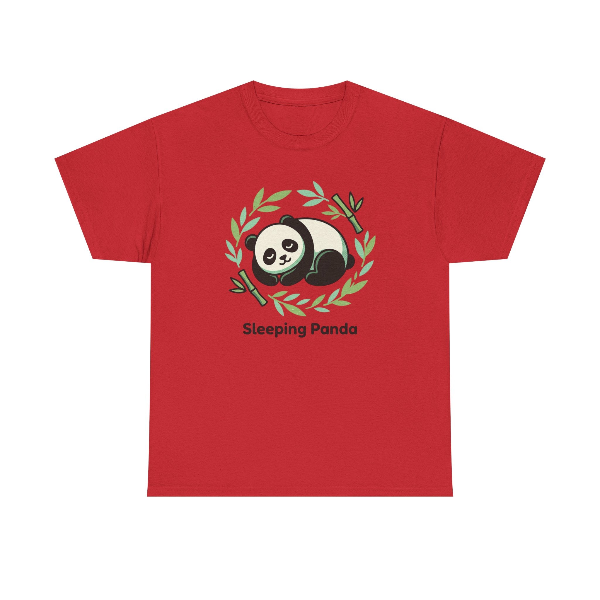 Sleeping Panda T-Shirt — Cute Bamboo Panda Tee