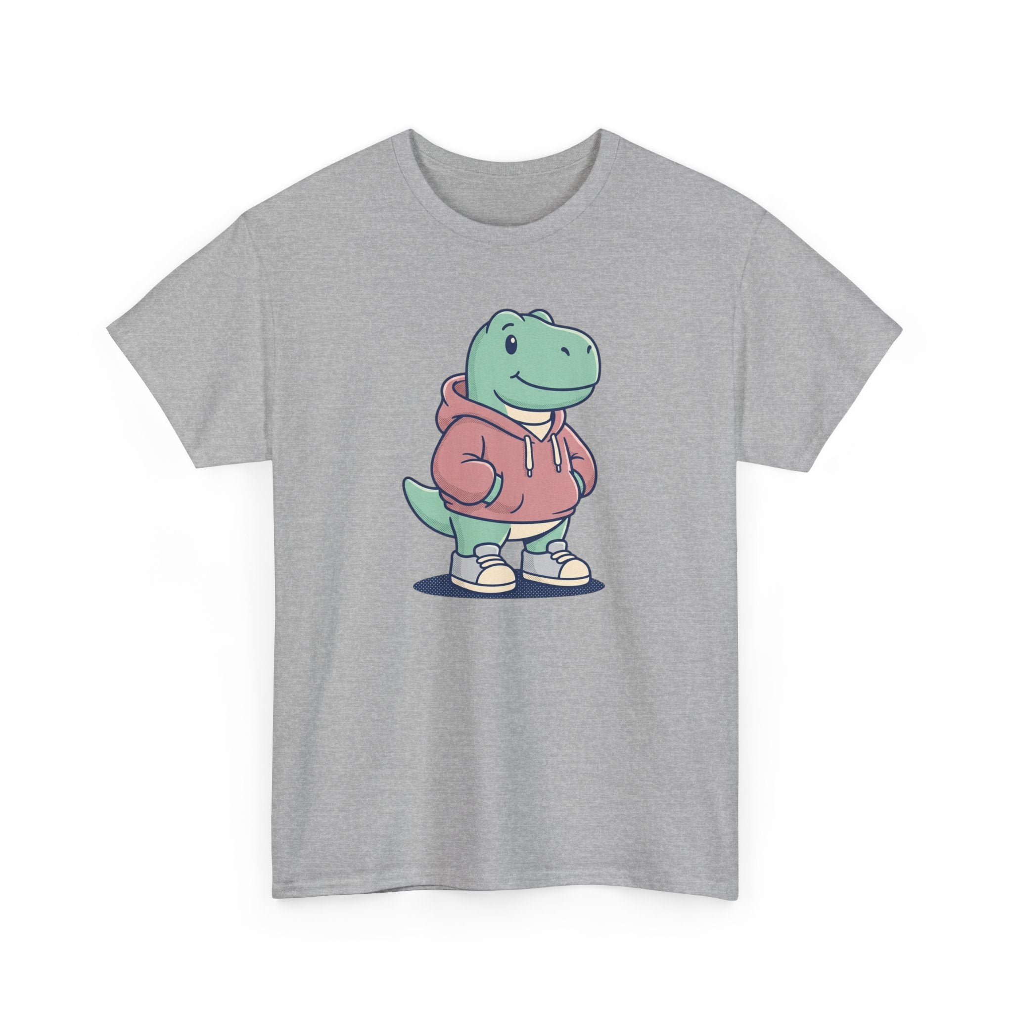 Hoodie Dino Unisex Heavy Cotton Tee