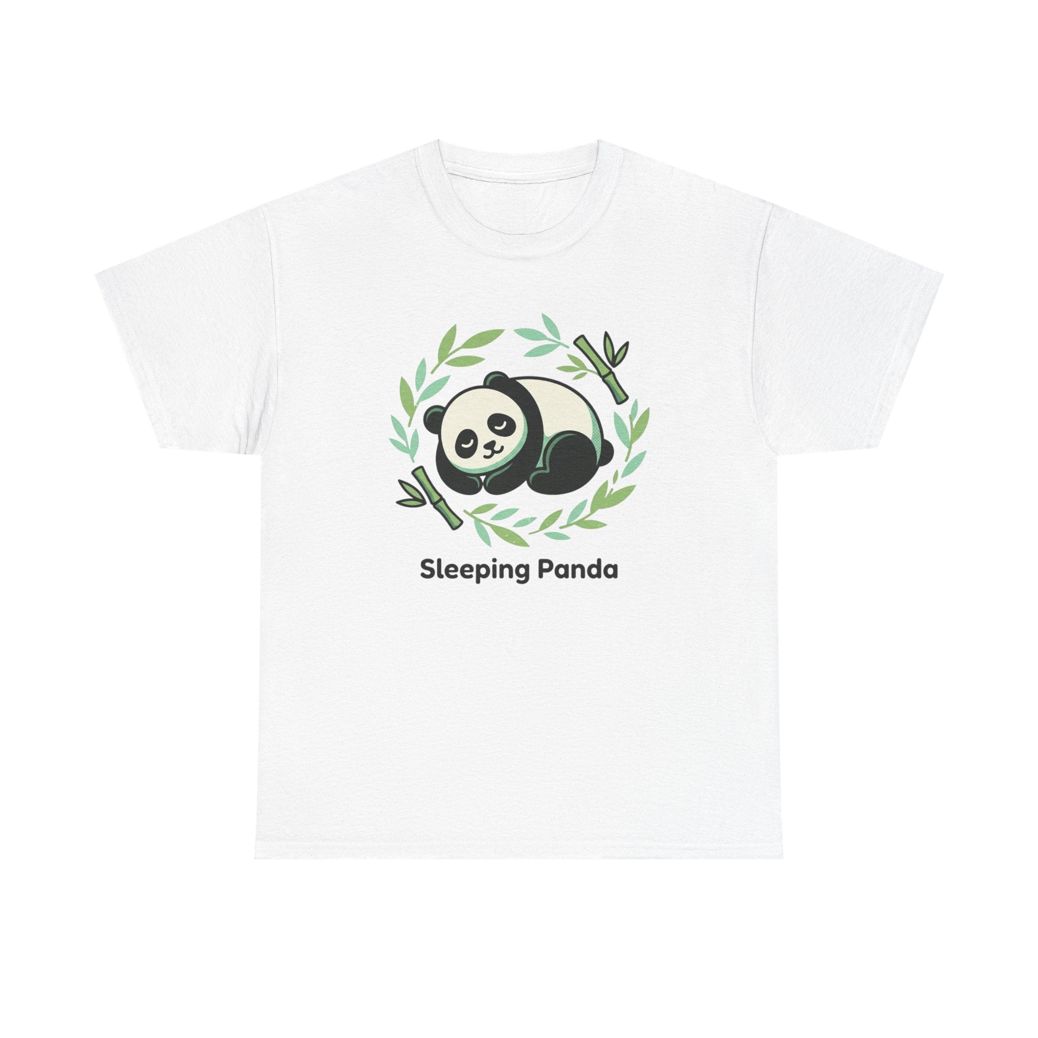 Sleeping Panda T-Shirt — Cute Bamboo Panda Tee