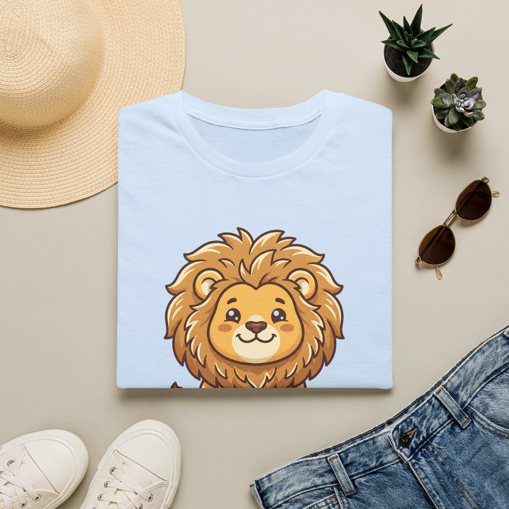 Cute Cartoon Lion T-Shirt — Adorable Baby Lion Graphic Tee