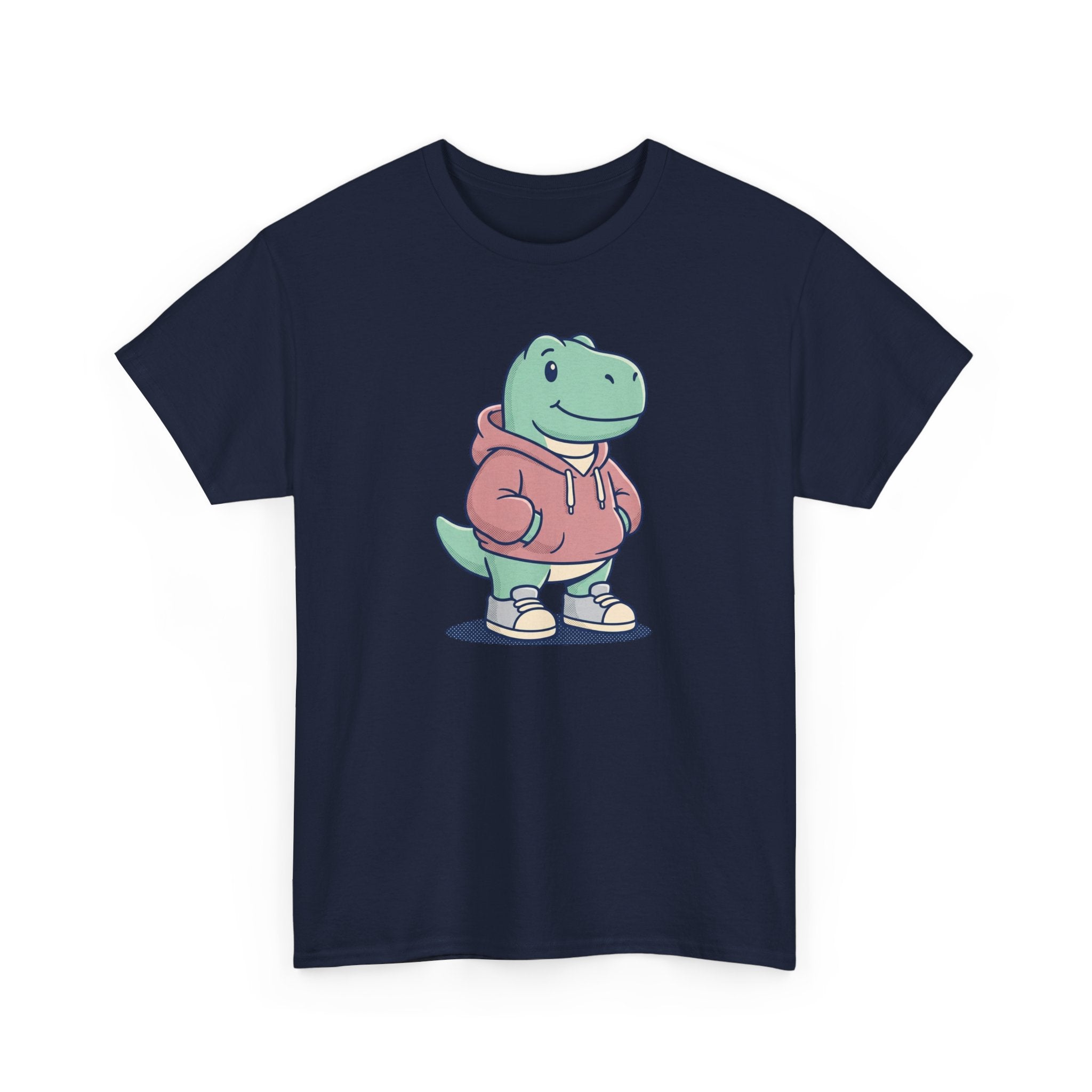 Hoodie Dino Unisex Heavy Cotton Tee