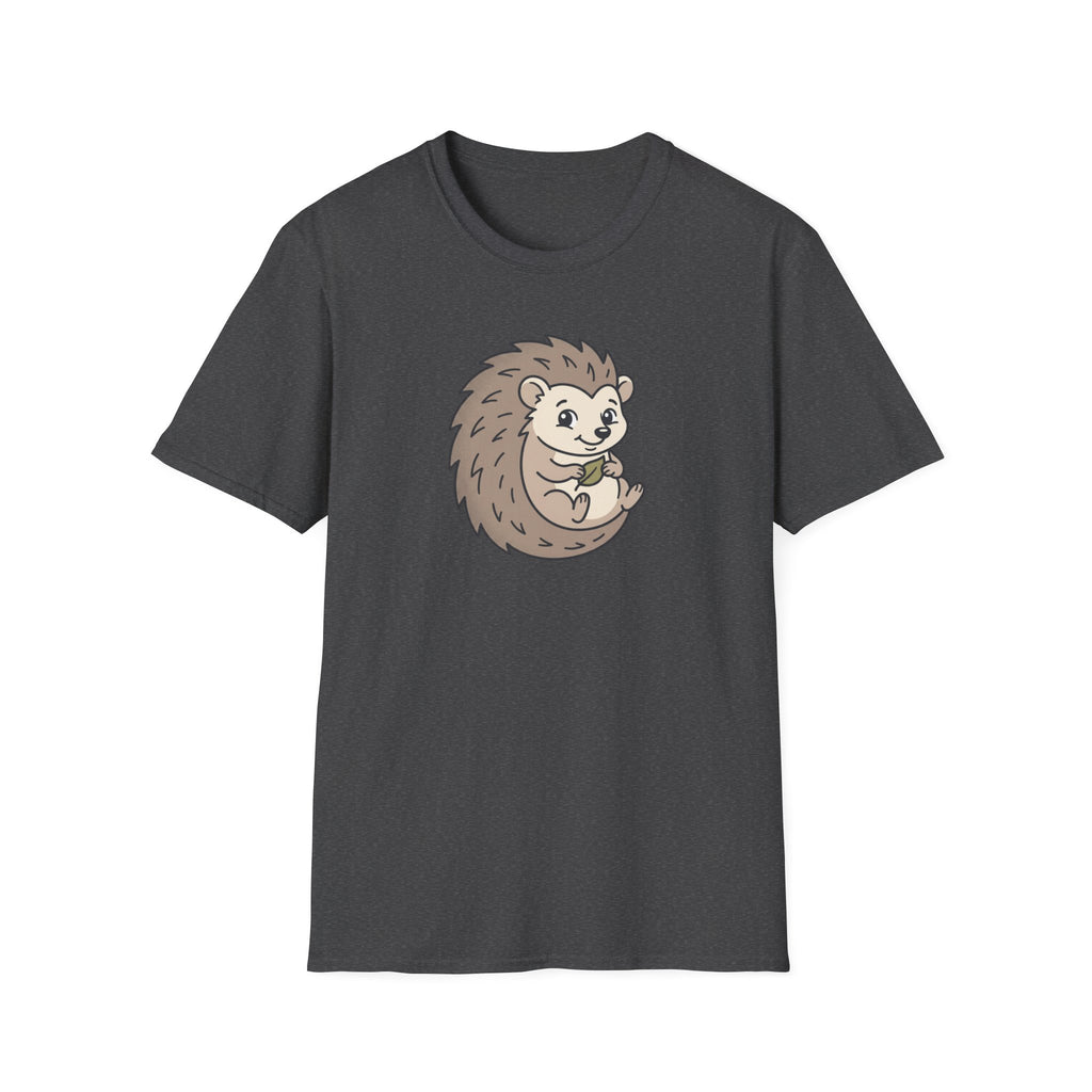 Hedgehog Cute Cartoon T-Shirt — Adorable Woodland Animal Tee