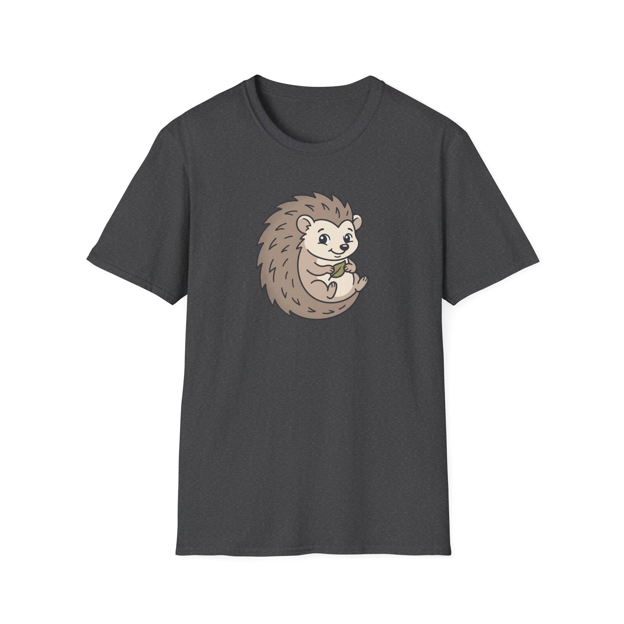 Hedgehog Cute Cartoon T-Shirt — Adorable Woodland Animal Tee