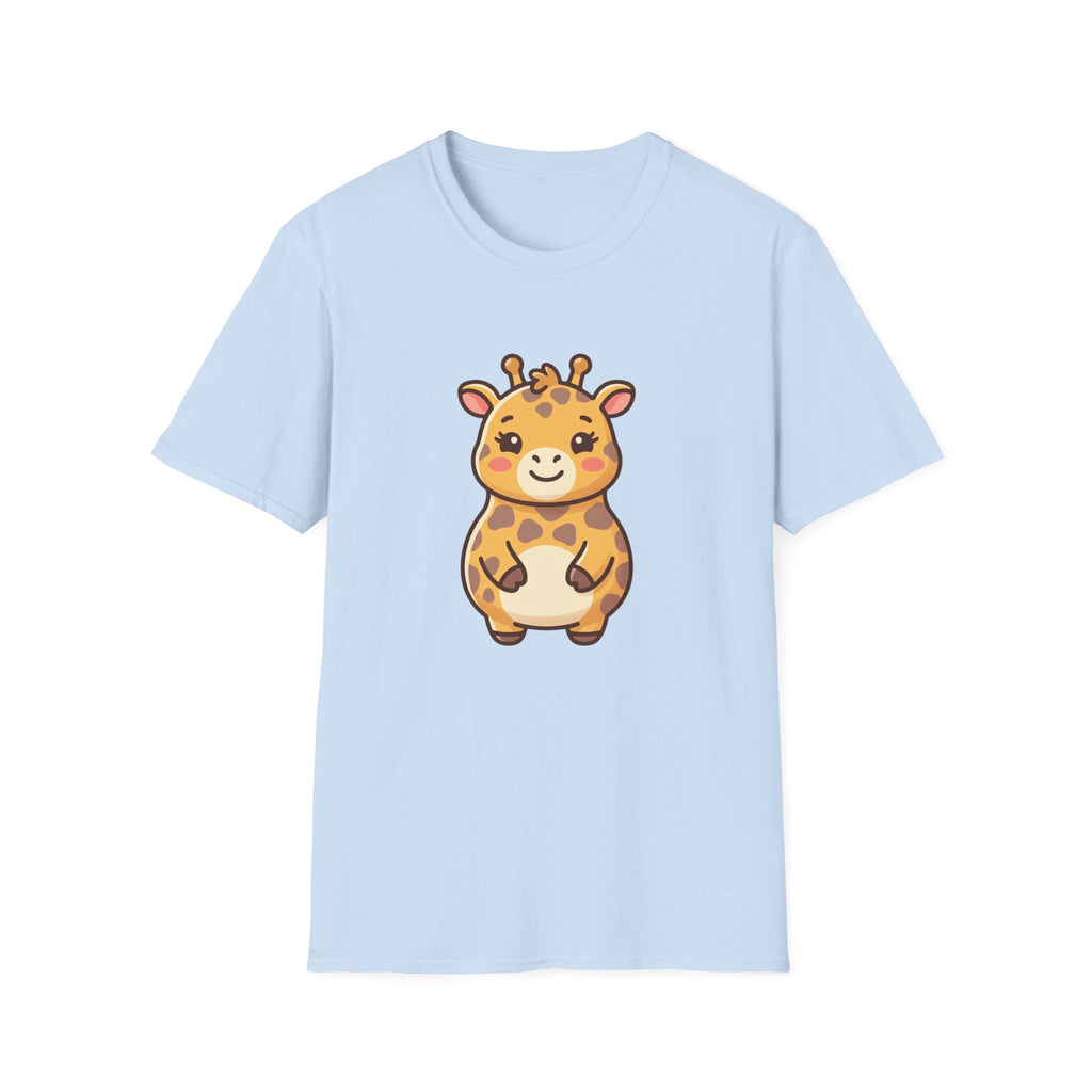 Cute Baby Giraffe T-Shirt — Adorable Safari Animal Tee for Kids & Moms