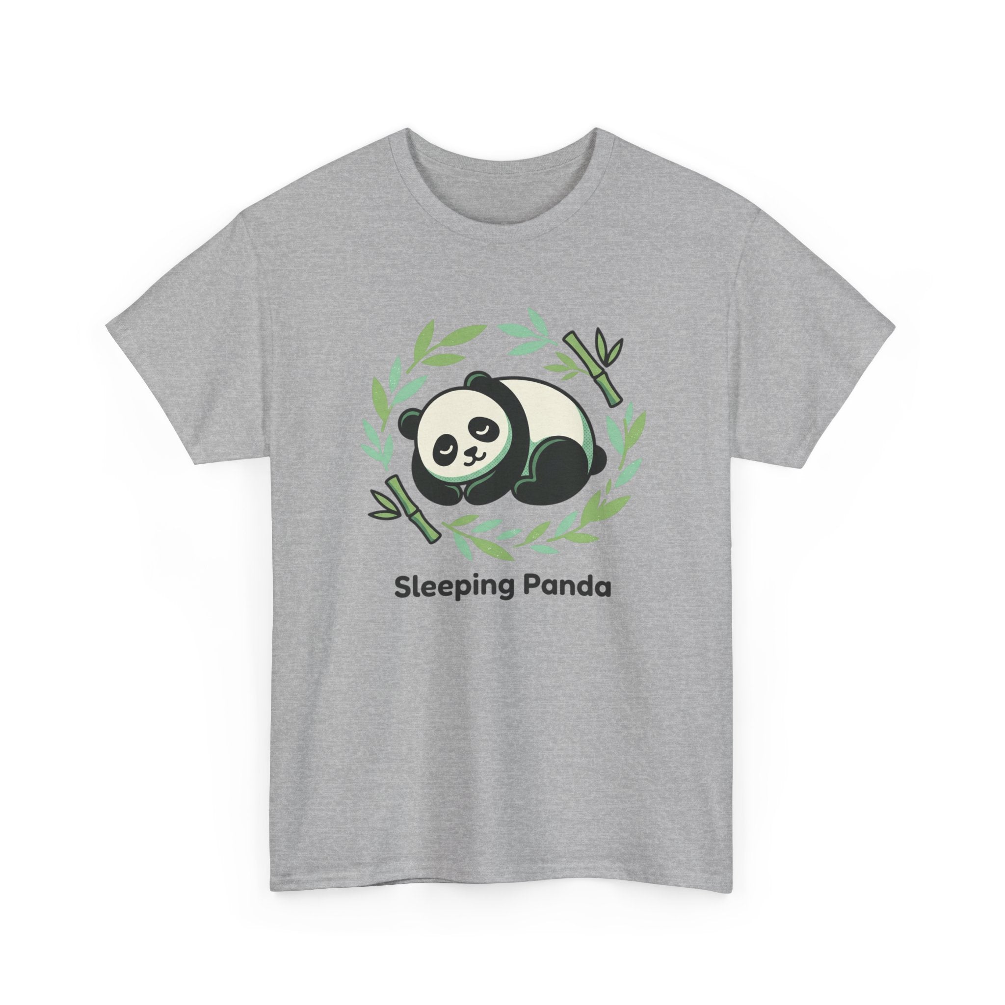 Sleeping Panda T-Shirt — Cute Bamboo Panda Tee