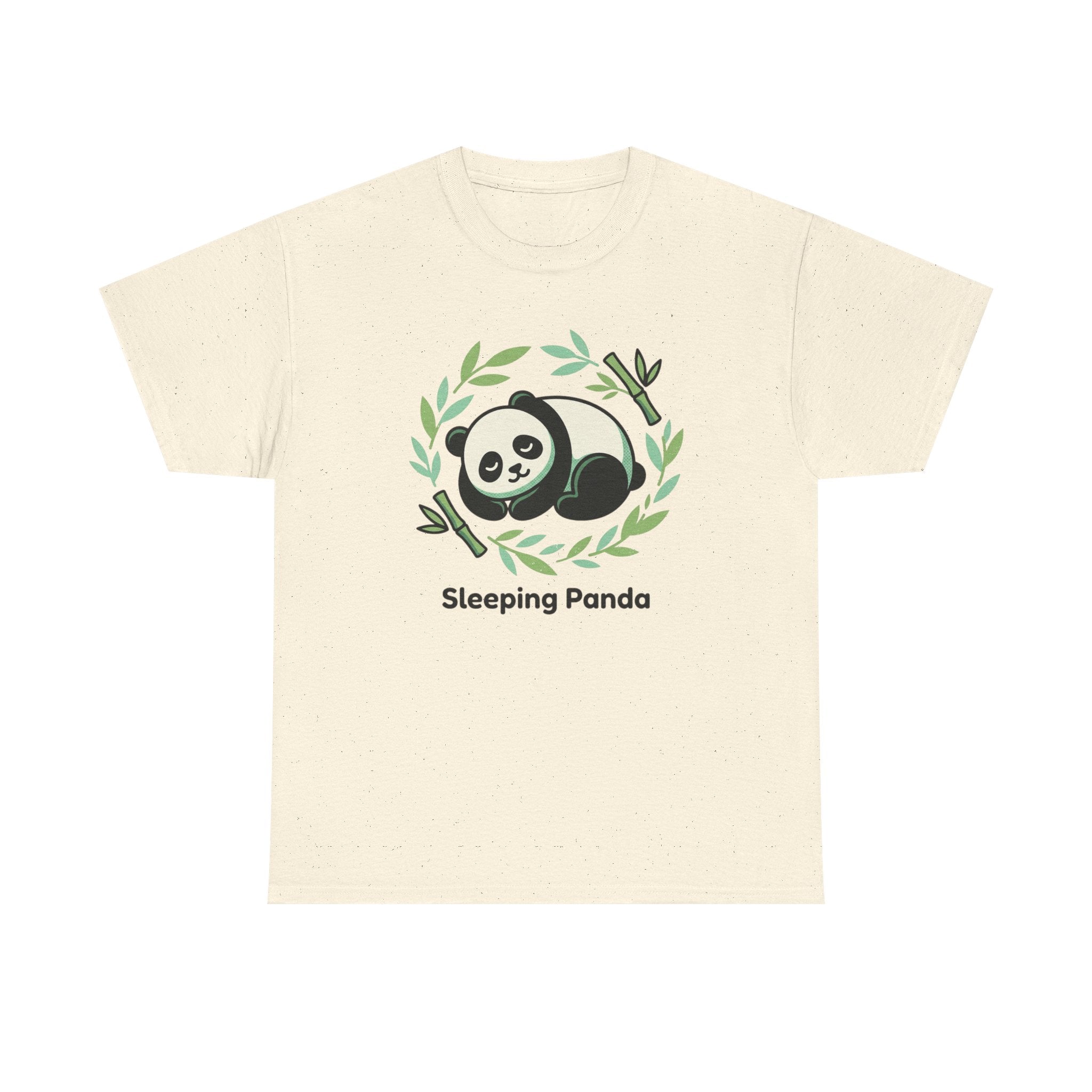 Sleeping Panda T-Shirt — Cute Bamboo Panda Tee