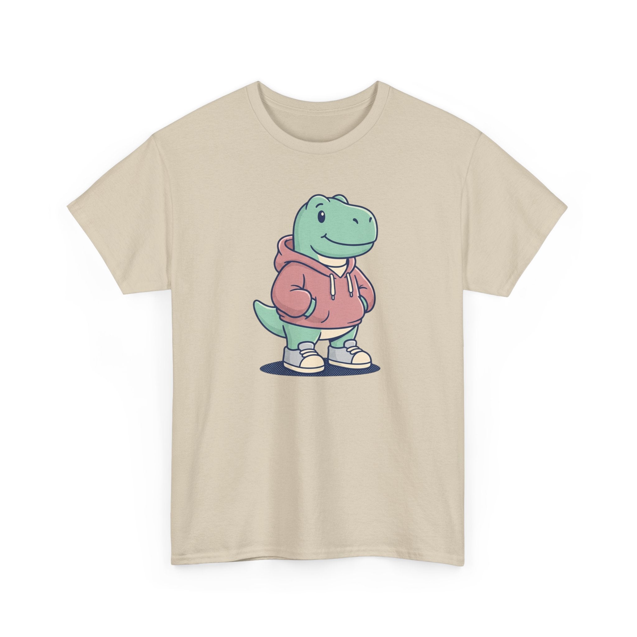 Hoodie Dino Unisex Heavy Cotton Tee