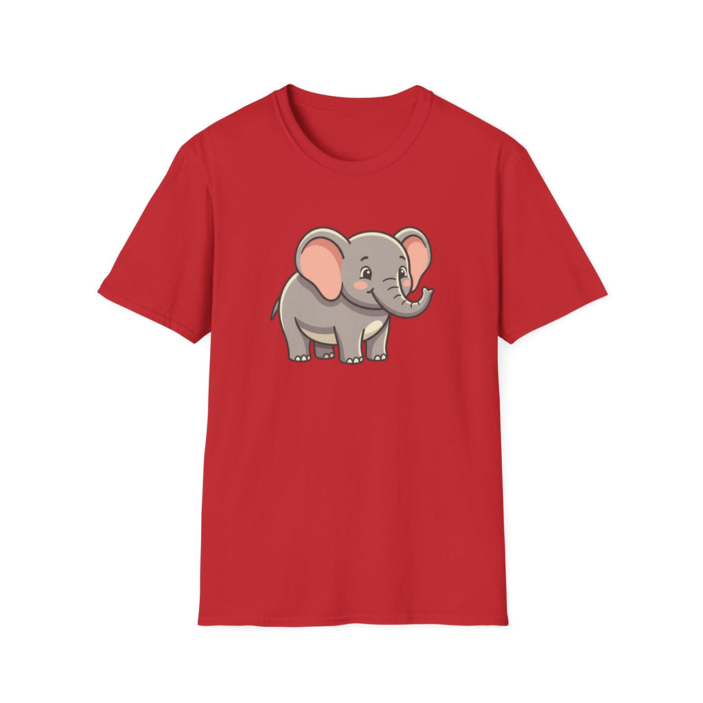 Cute Baby Elephant T-Shirt — Adorable Cartoon Graphic Tee for Kids & Animal Lovers